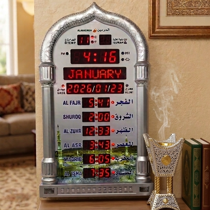 Al-Harameen Arch Digital Athan Clock