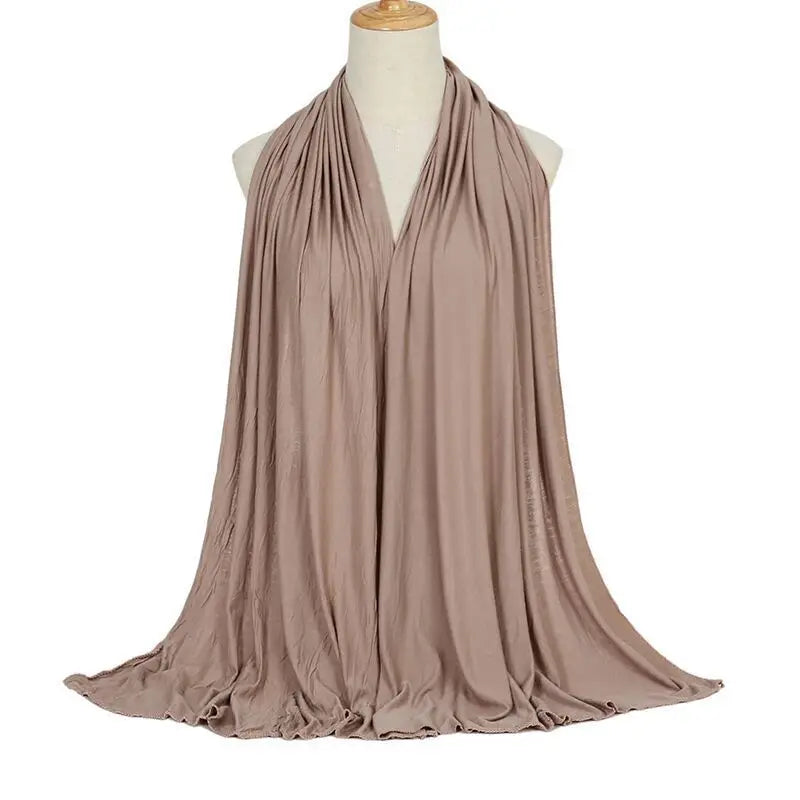 Cotton Hijab – Soft Plain Muslim shilah