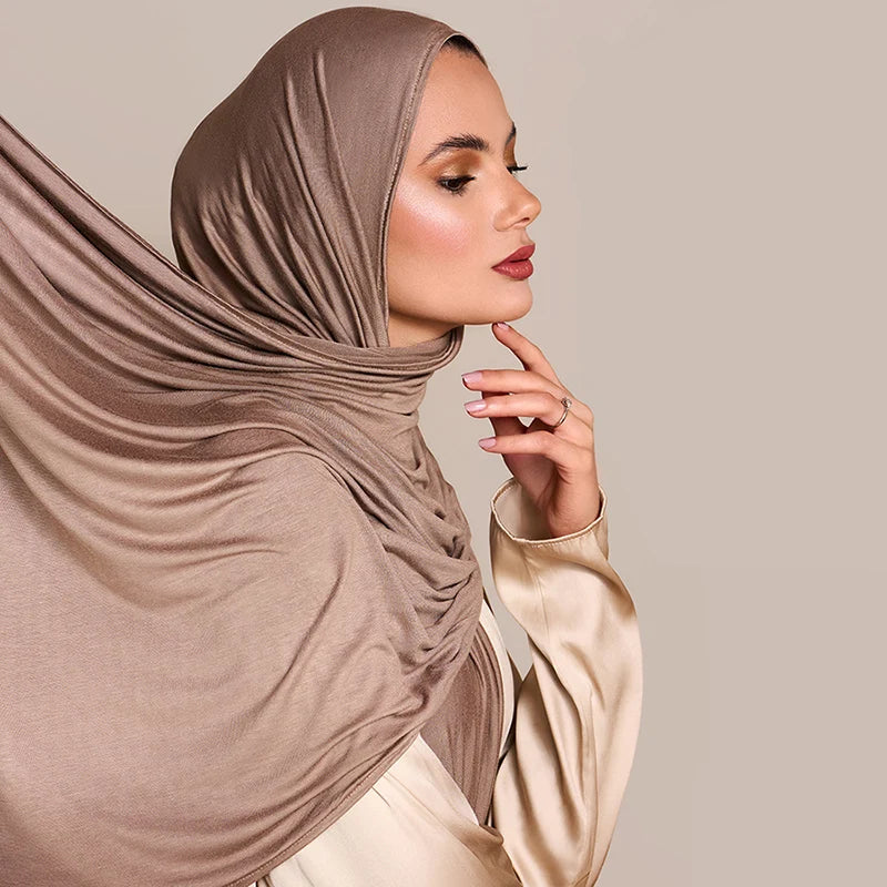 Cotton Hijab – Soft Plain Muslim shilah