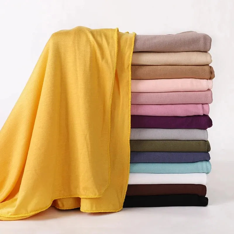 Cotton Hijab – Soft Plain Muslim shilah