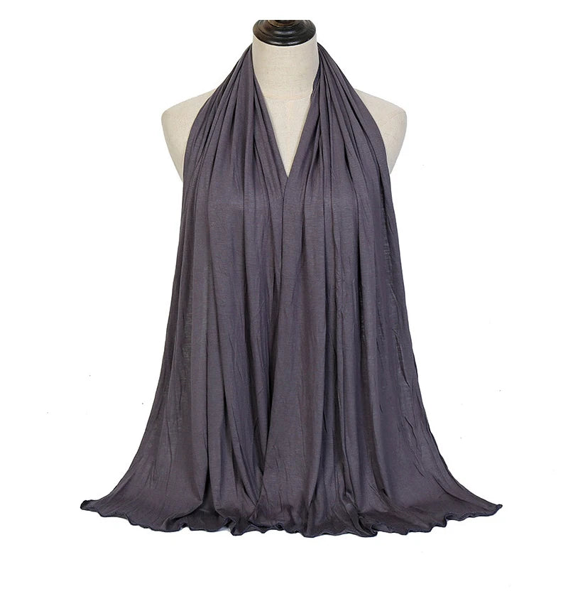 Cotton Hijab – Soft Plain Muslim shilah