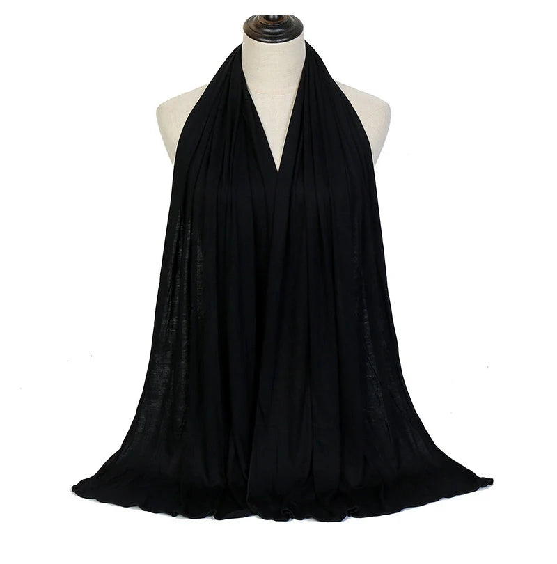 Cotton Hijab – Soft Plain Muslim shilah