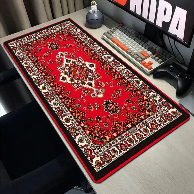 Persian Mouse Pad Office Carpet Gamer Rug Desk
