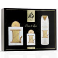 Lattafa Peace And Love 3 Piece Gift Set