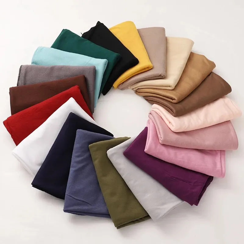 Cotton Hijab – Soft Plain Muslim shilah