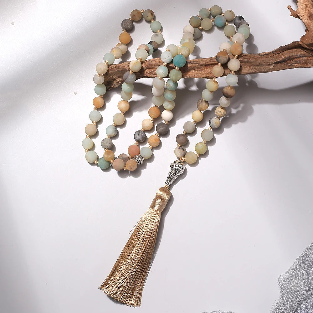 Premium Misbah 99 Beads – 8mm Amazonite Islamic Rosary
